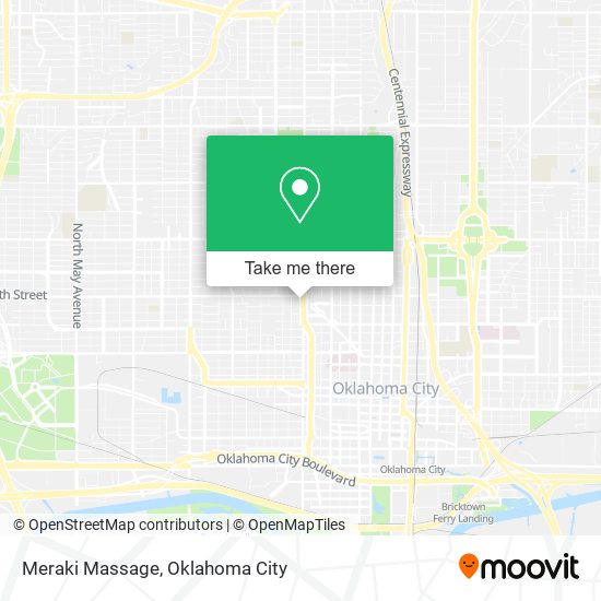 Meraki Massage map