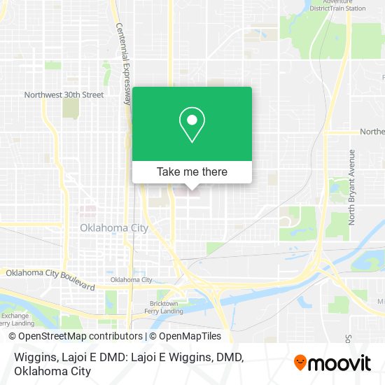 Wiggins, Lajoi E DMD: Lajoi E Wiggins, DMD map