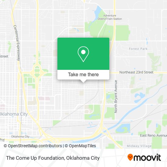 Mapa de The Come Up Foundation