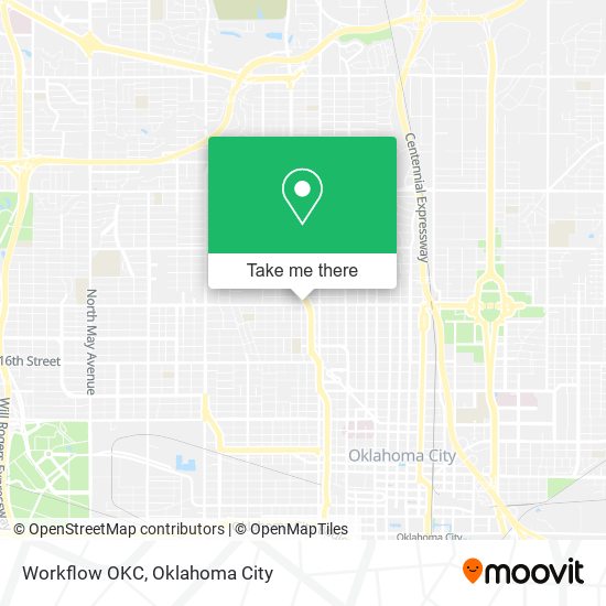 Workflow OKC map