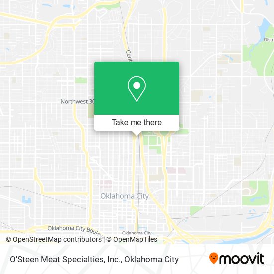 Mapa de O'Steen Meat Specialties, Inc.