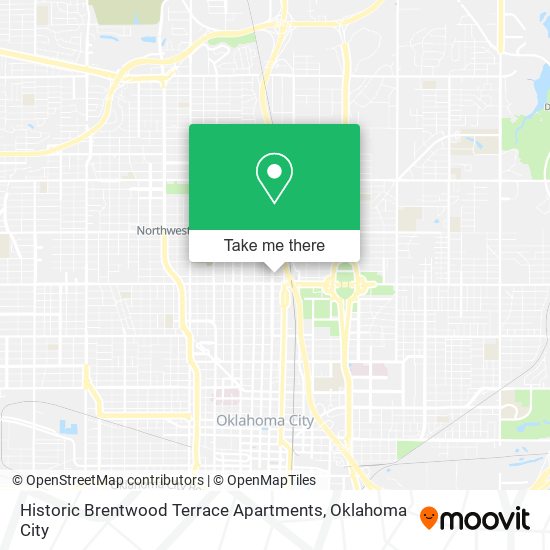 Historic Brentwood Terrace Apartments map