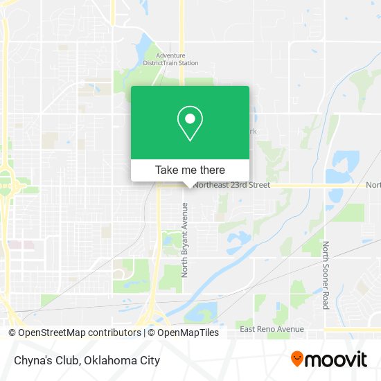 Chyna's Club map