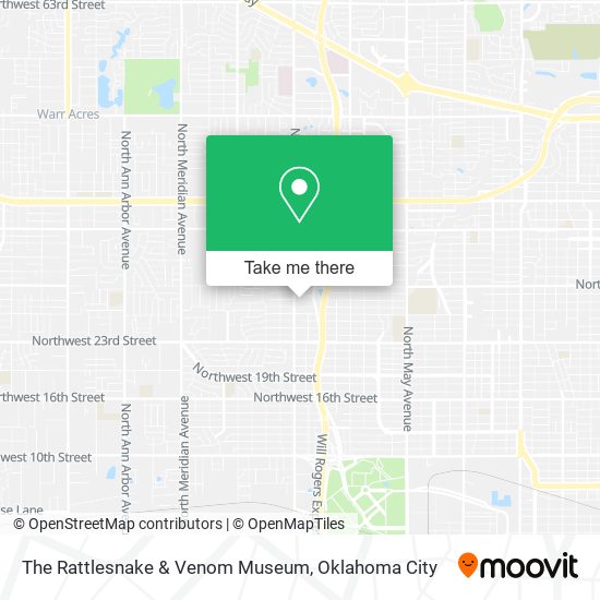 Mapa de The Rattlesnake & Venom Museum