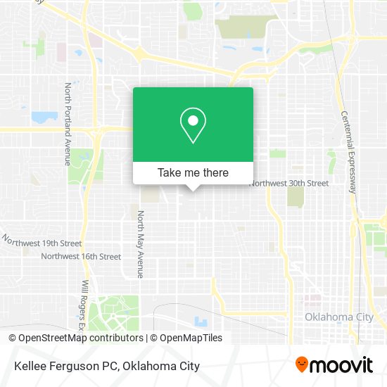 Kellee Ferguson PC map