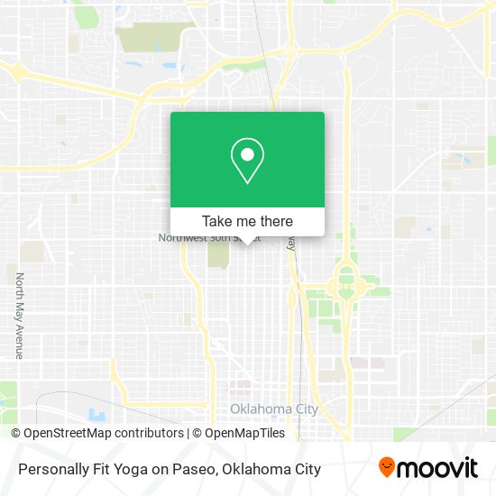 Personally Fit Yoga on Paseo map