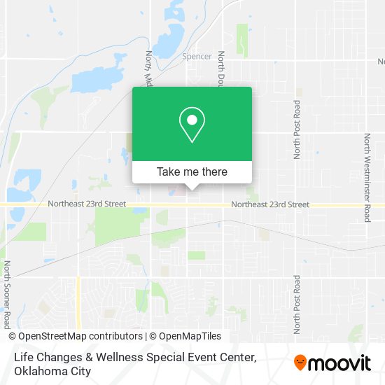 Mapa de Life Changes & Wellness Special Event Center