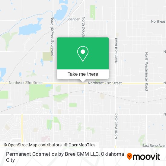 Permanent Cosmetics by Bree CMM LLC map