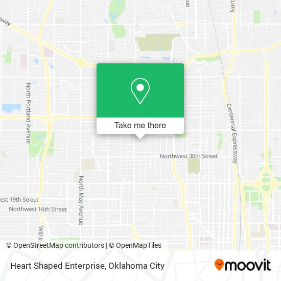 Heart Shaped Enterprise map