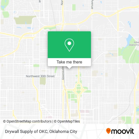 Drywall Supply of OKC map