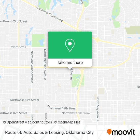 Mapa de Route 66 Auto Sales & Leasing