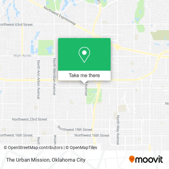 The Urban Mission map