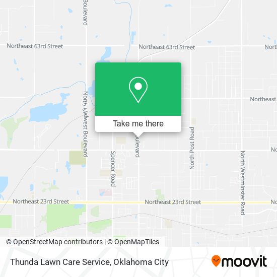 Mapa de Thunda Lawn Care Service