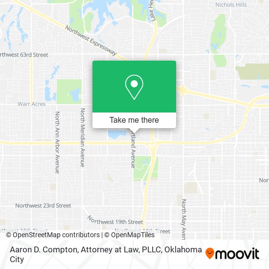 Aaron D. Compton, Attorney at Law, PLLC map