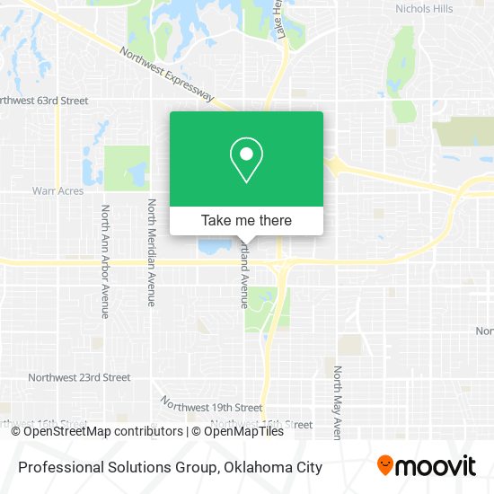 Professional Solutions Group map