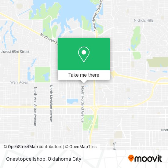 Onestopcellshop map