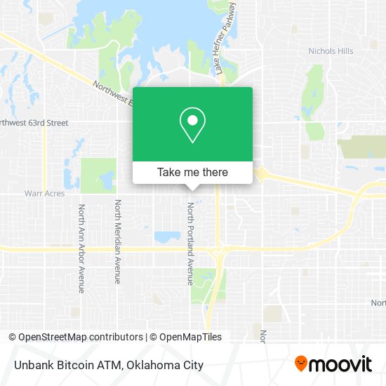 Mapa de Unbank Bitcoin ATM