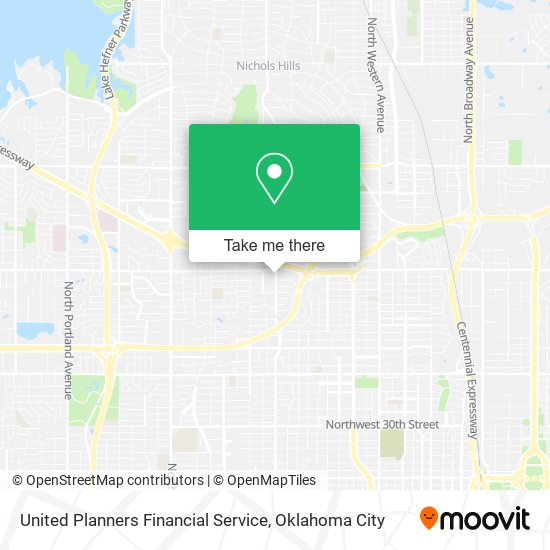 United Planners Financial Service map
