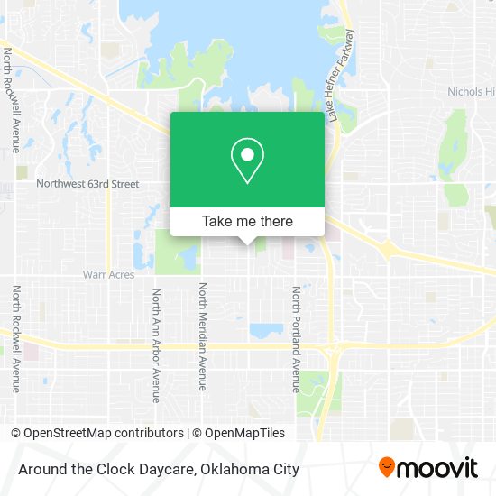 Around the Clock Daycare map