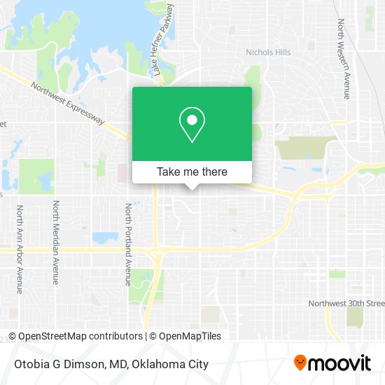 Mapa de Otobia G Dimson, MD