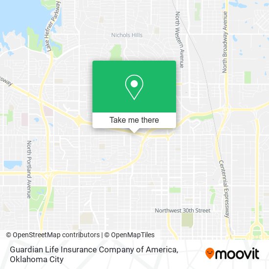 Mapa de Guardian Life Insurance Company of America