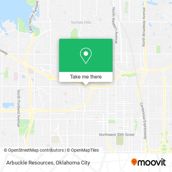 Arbuckle Resources map