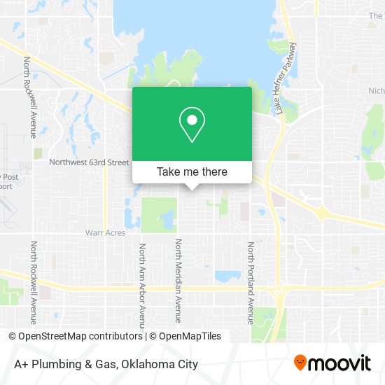 A+ Plumbing & Gas map