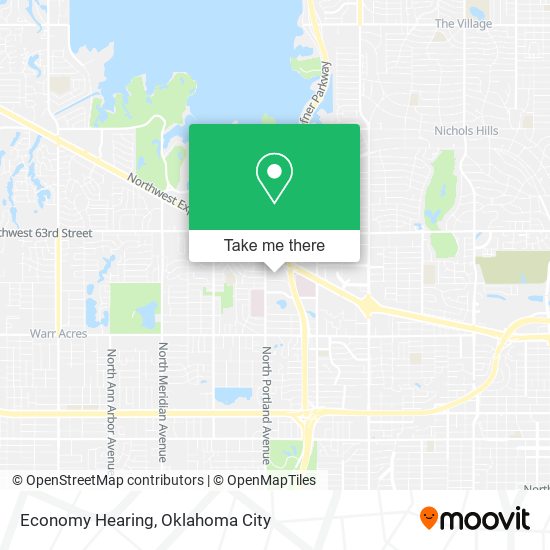 Economy Hearing map