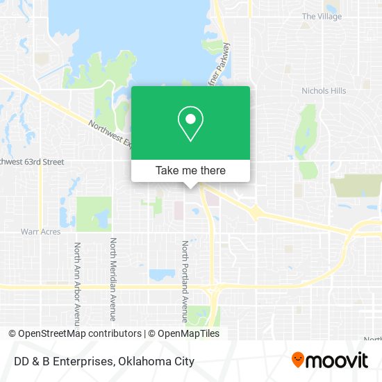 DD & B Enterprises map