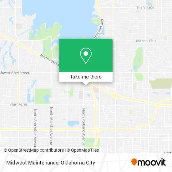 Mapa de Midwest Maintenance