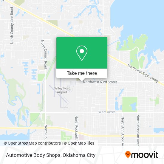 Mapa de Automotive Body Shops