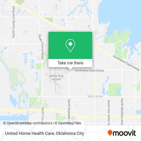 United Home Health Care map