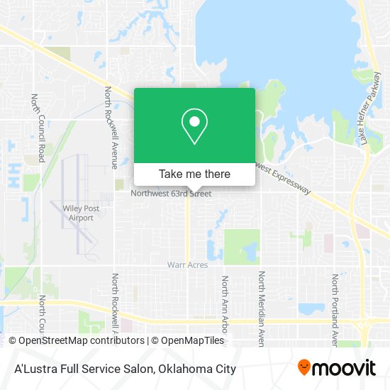 Mapa de A'Lustra Full Service Salon