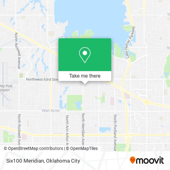 Mapa de Six100 Meridian