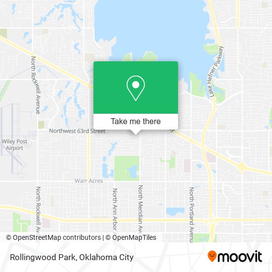 Rollingwood Park map
