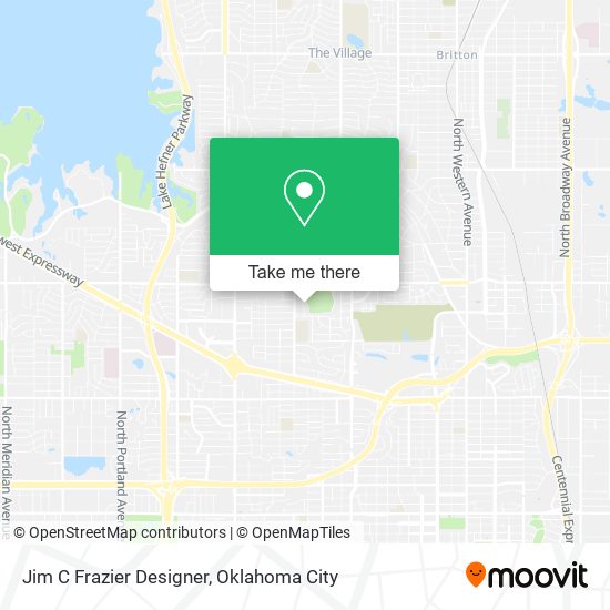 Jim C Frazier Designer map