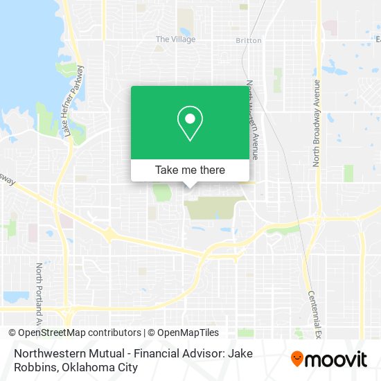 Northwestern Mutual - Financial Advisor: Jake Robbins map