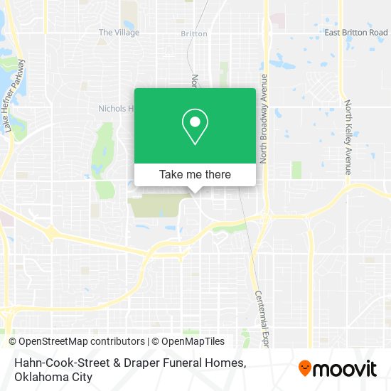 Mapa de Hahn-Cook-Street & Draper Funeral Homes