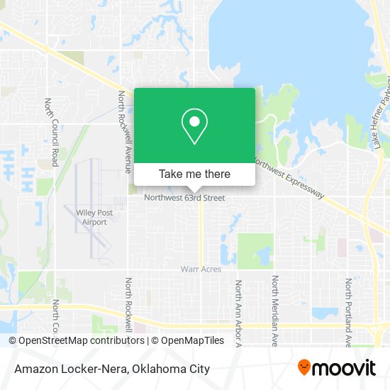 Mapa de Amazon Locker-Nera