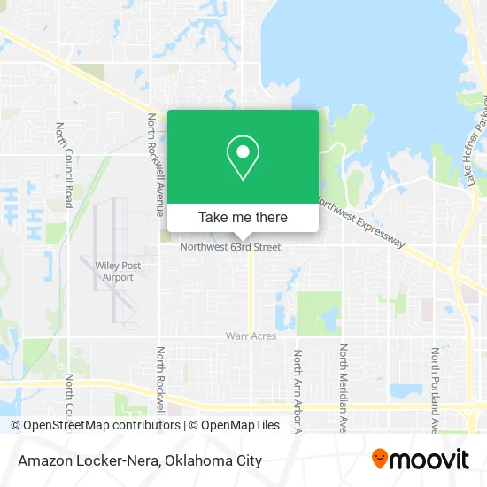 Amazon Locker-Nera map