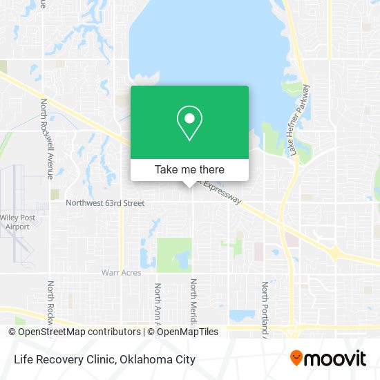 Mapa de Life Recovery Clinic