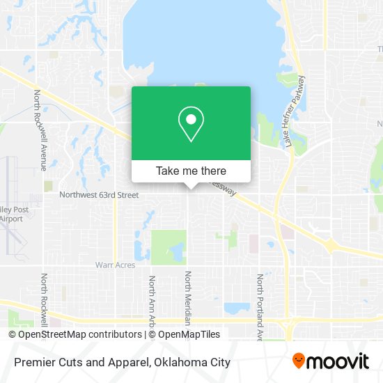 Premier Cuts and Apparel map