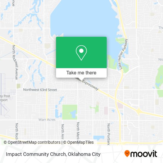 Mapa de Impact Community Church