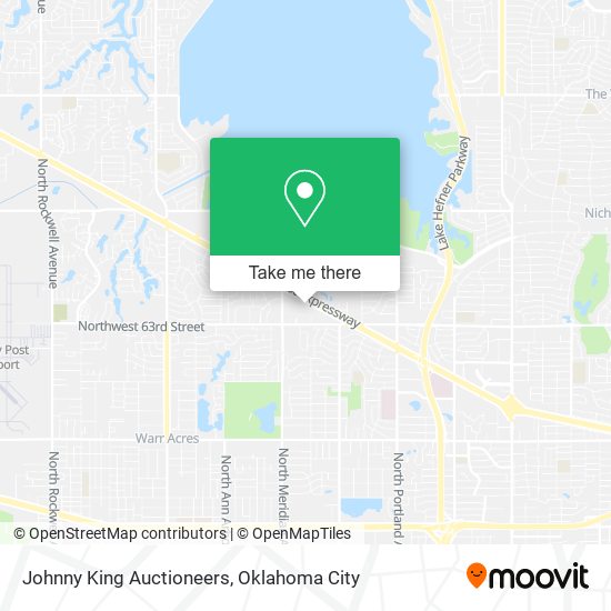 Mapa de Johnny King Auctioneers
