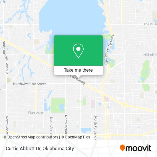 Curtis Abbott Dr map