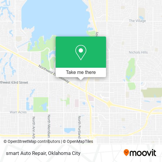 smart Auto Repair map