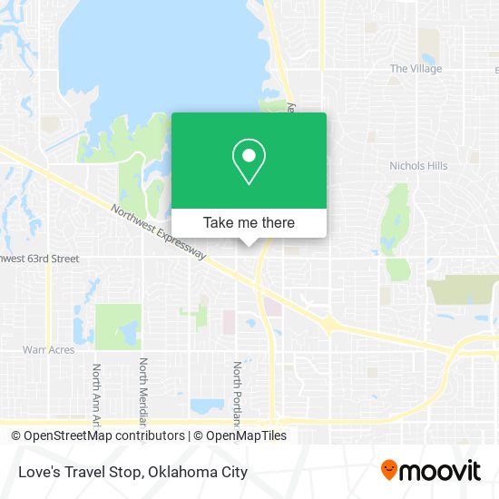 Love's Travel Stop map