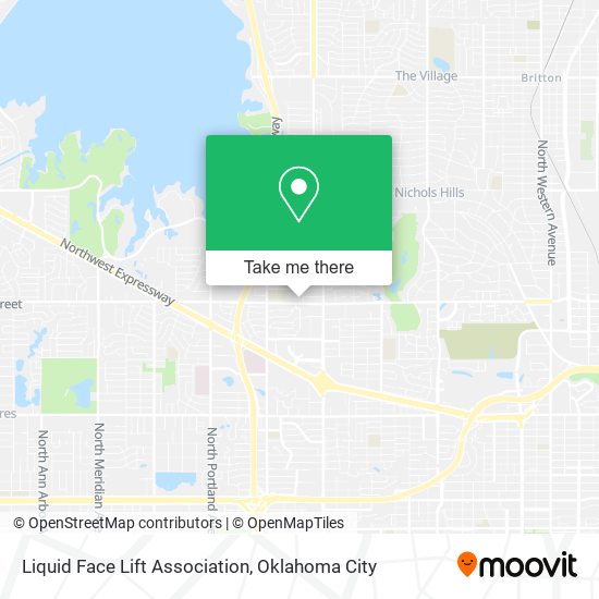 Liquid Face Lift Association map