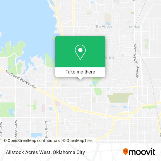 Ailstock Acres West map