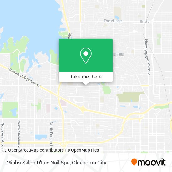 Minh's Salon D'Lux Nail Spa map